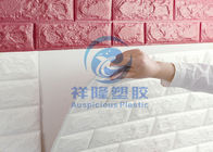 Papier peint épais de brique de papier peint auto-adhésif mou de mousse pour la décoration de pièce