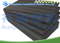 Feuille flexible de mousse du noir EPE, tapis imperméable de mousse de protection de paquet